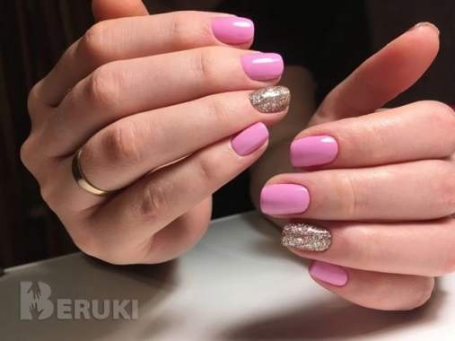 Наращивание, коррекция ногтей. Окрашивание бровей. 5