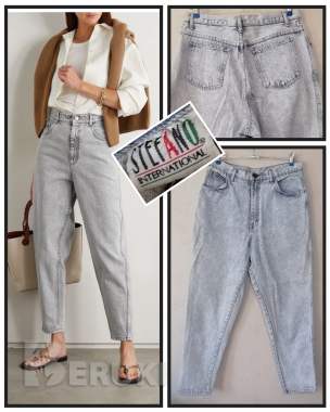 Джинсы оригинал винтаж ретро из 90х бананы варенка 0