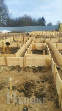 Фундамент армопояс отмостка 7