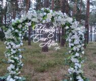 Украшение зала и авто