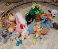 Продам одним лотом мягкие игрушки