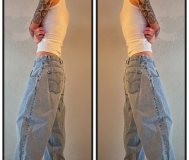 Джинсы оригинал levi's silver tab baggy бананы