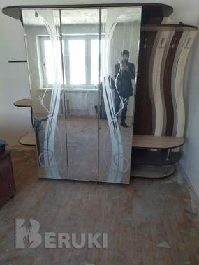 Зеркальный шкаф-система (2350х590х2120 мм): поместится абсолютно всё 0