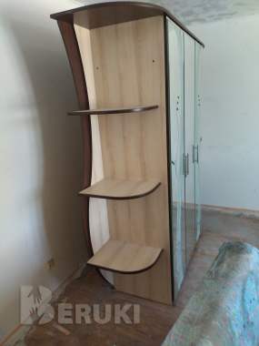 Зеркальный шкаф-система (2350х590х2120 мм): поместится абсолютно всё 2