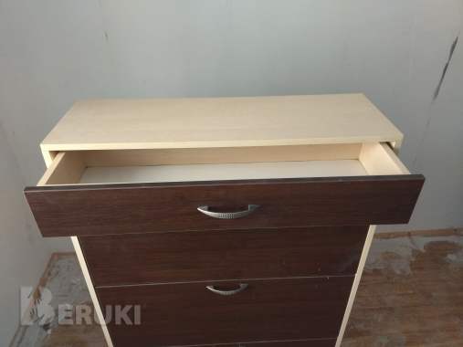 Компактная и высокая обувница с выдвижным ящиком 8