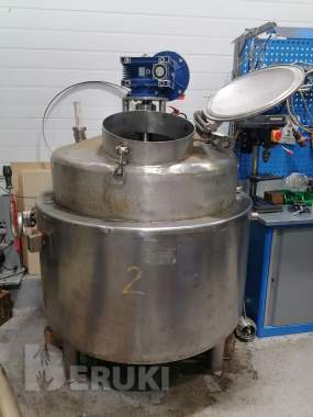 Б/у нержавеющий пищевой котел 600л. 0