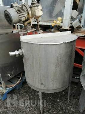 Бу нержавеющая пищевая емкость 200л 0