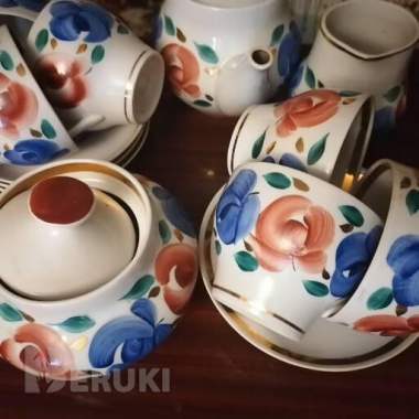 Чайный сервиз ссср. Раритет. Барановка 1960-е годы. 3