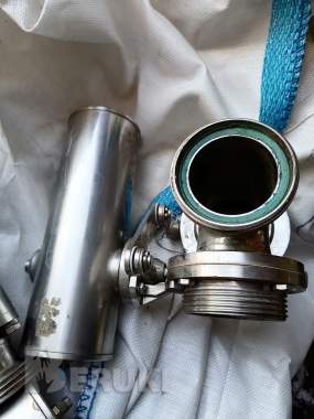 Б/у краны молочные, пневма клапан sudmo. 2