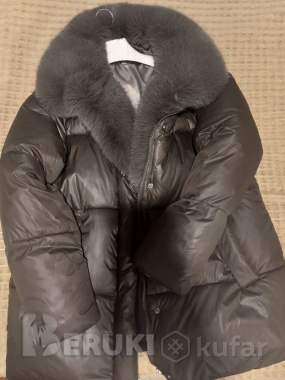 Продам женскую куртку с мехом, состояние новой 2