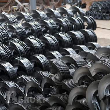 Витки шнека: гибка и производство витки шнека и спирали 2