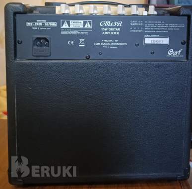 Комбоусилитель cort cm15r bk 1