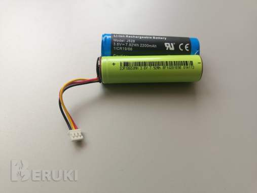 Аккумулятор 18650 с защитой 2200 ма*ч (3,6-3,7 v) 4