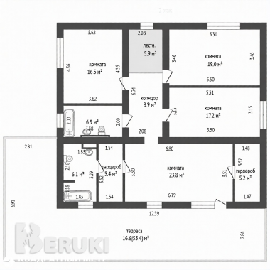 Элитный коттедж в советском районе г. Минска 6