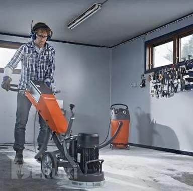 Шлифовка бетонных полов