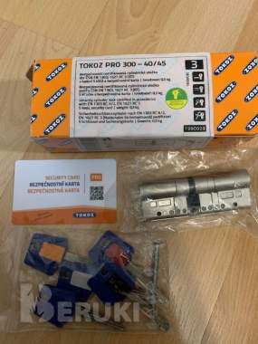 Замок цилиндровый tokoz pro 300 новый чехия