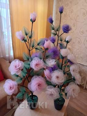 Цветы ручной работы. 0