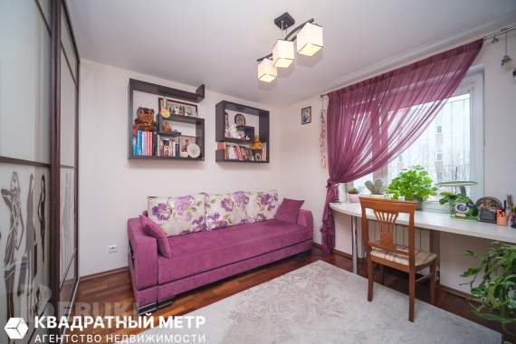 Продается 3-х комнатная квартира, в 4 минутах ходьбы от метро кунцевщина. 20