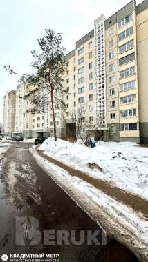 3-комнатная квартира на проспекте любимова, метро «петровщина» 17