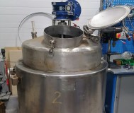 Б/у нержавеющий пищевой котел 600л.