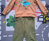 Свитшот и штаны утепленные, рост 110