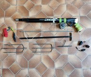 Ружьё подводное cressi saetta 55 без регулятора боя.