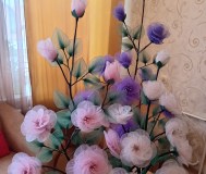 Цветы ручной работы. 