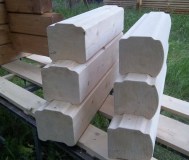 Профилированный брус для срубов. 