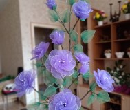 Цветы ручной работы.