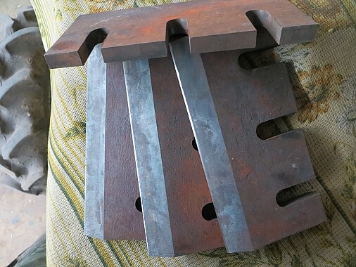 Изготовление ножей для дробилок 3