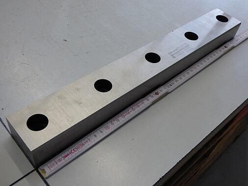 Изготовление ножей для дробилок 4