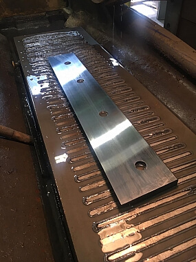 Изготовление ножей для дробилок 6