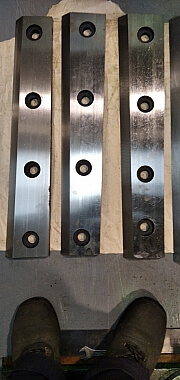 Изготовление ножей для дробилок 7