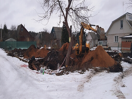 Расчистка участка вырубка деревьев 7