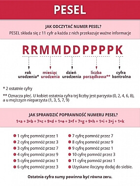 Польский номер PESEL, песель без присутствия