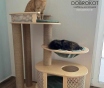 Игровые комплексы для кошек, домики, когтеточки.