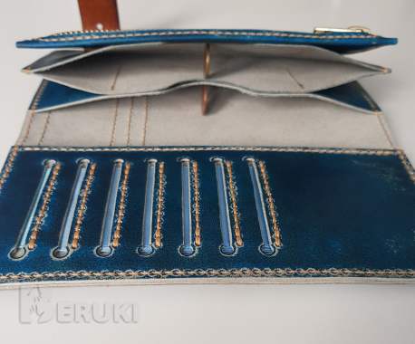 Кошелёк-лонгер ручной работы. 1