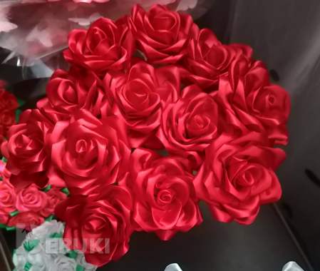 Букеты из лент 3