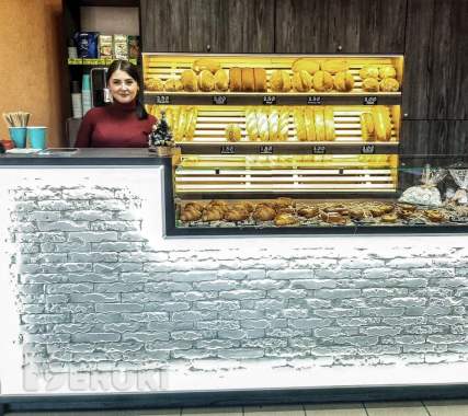 Стеллаж хлебный с тумбой 0