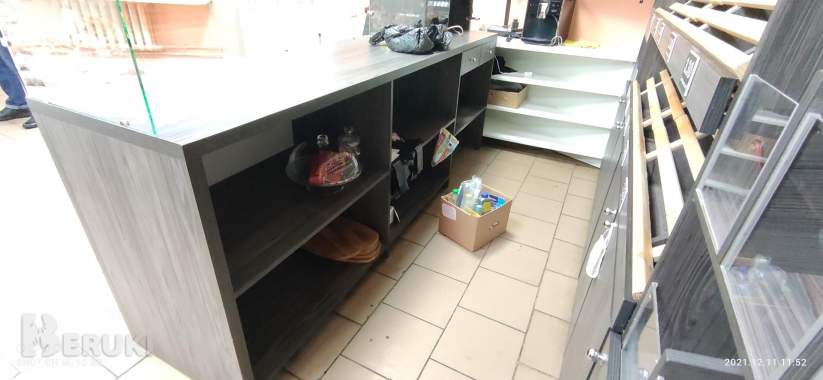 Стеллаж хлебный с тумбой 5