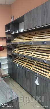 Стеллаж хлебный с тумбой 6