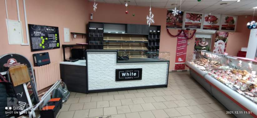 Стеллаж хлебный с тумбой 7