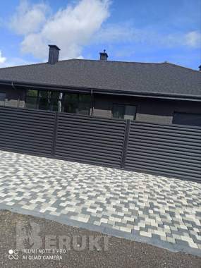 Укладка тротуарной плитки в сморгони 1