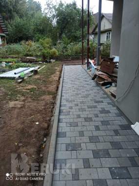 Укладка тротуарной плитки в сморгони 6