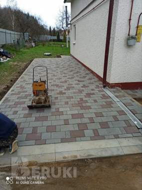 Укладка тротуарной плитки в сморгони 8