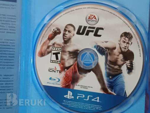 Диск игра ufc для приставки sony ps4 1
