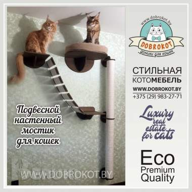 Игровые комплексы для кошек, домики, когтеточки. 7