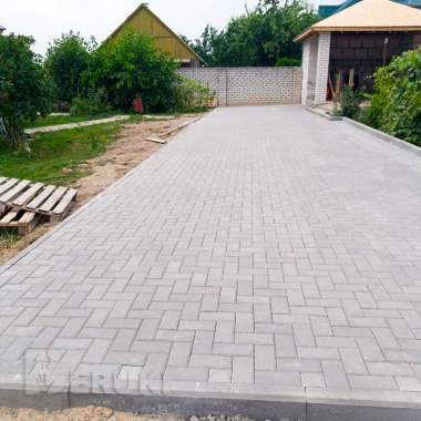 Укладка тротуарной плитки 2