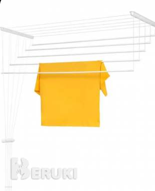 Сушилка для белья 7 метров 44 см потолочная монтаж 1