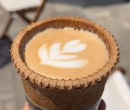 Продажа стаканчиков съедобных для кофе